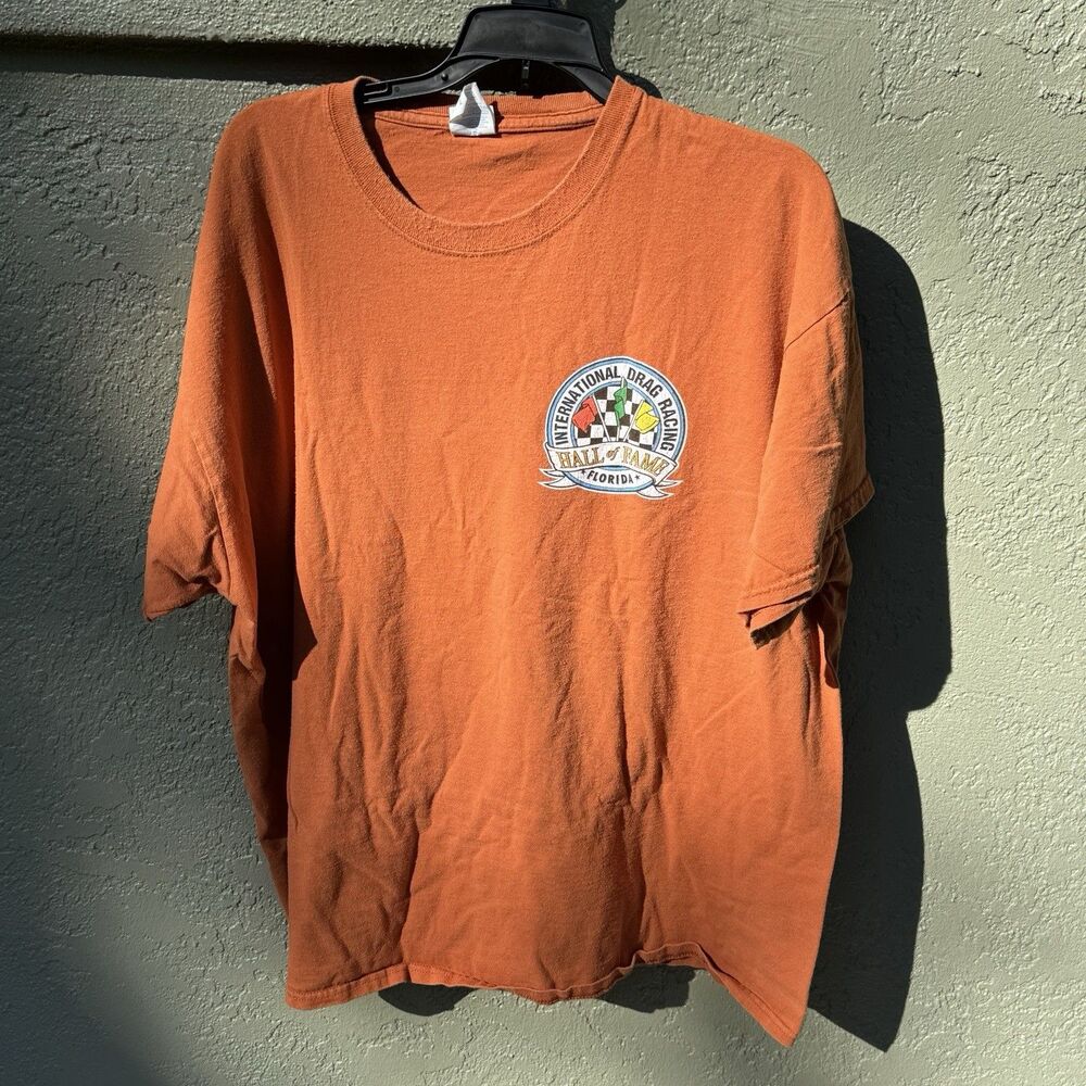 Drag Racing Hall Of Fame 2022 Florida T Shirt 2XL 24x28 Short Sl Port & Company
